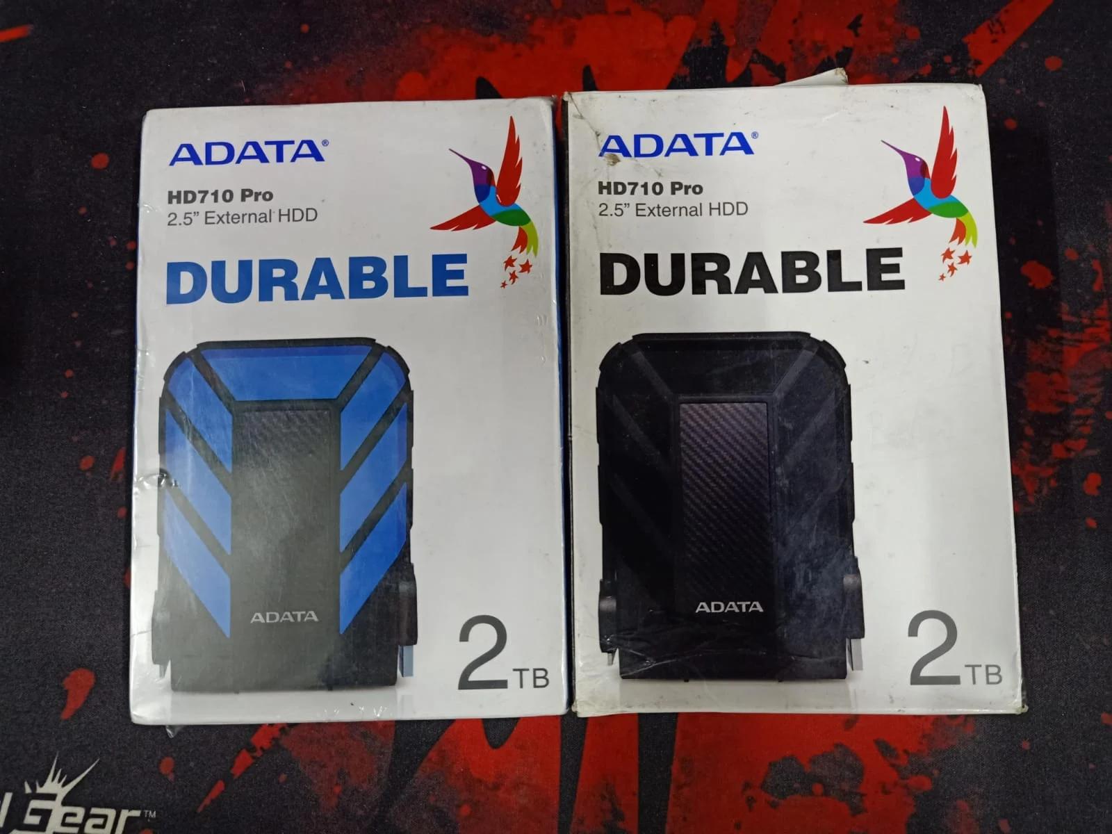 ADATA HD710 Pro 2TB External Hard Drive - Black, photo 2