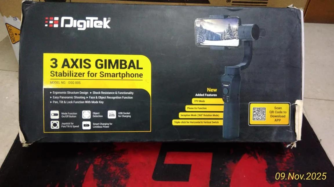 Digitek DSG 005 3-Axis Gimbal Stabilizer, photo 2