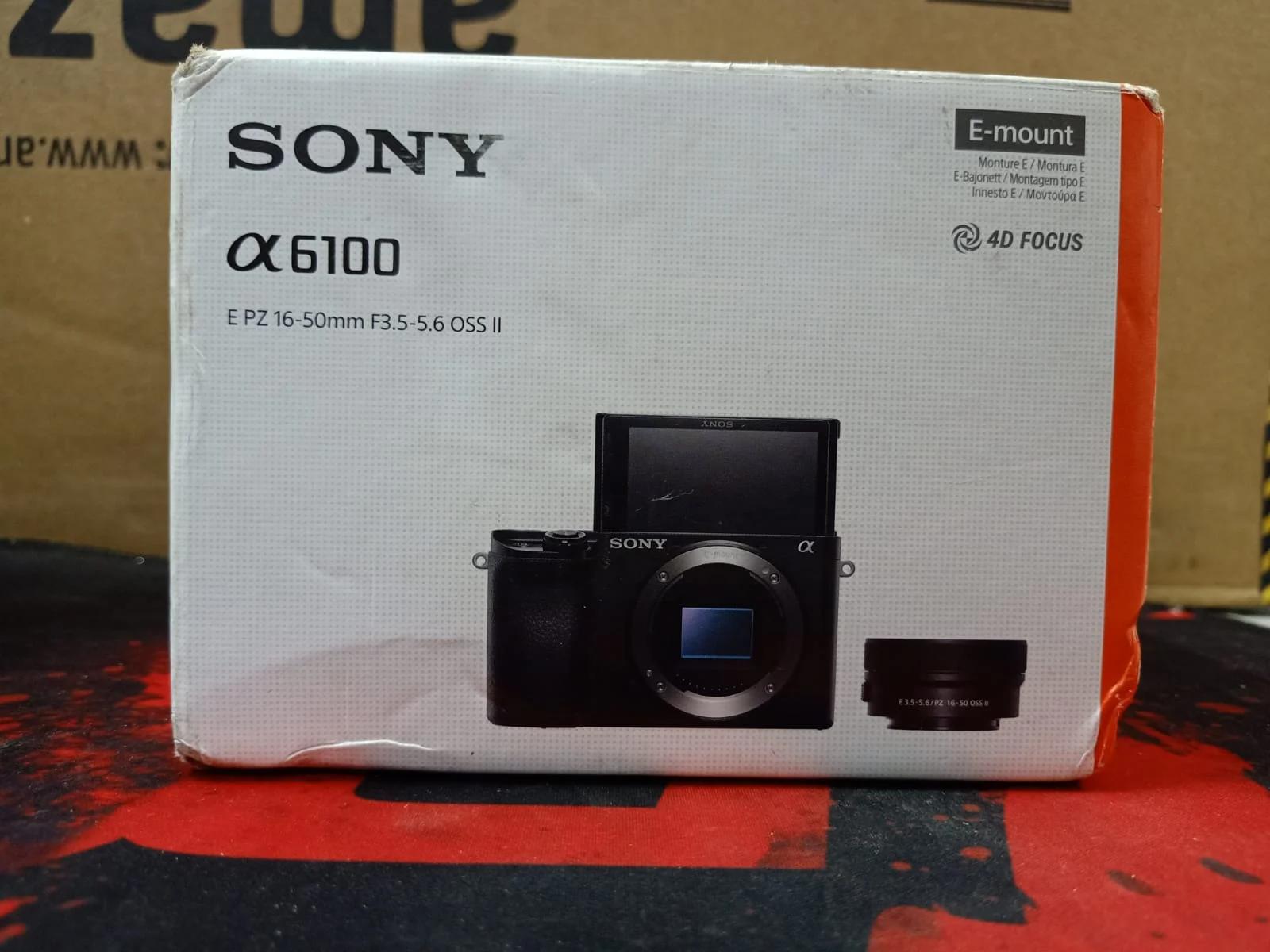 Sony Alpha ILCE-6100K Mirrorless Camera Black, photo 3