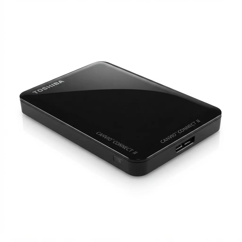 Toshiba Canvio Connect II 1TB Portable Hard Drive