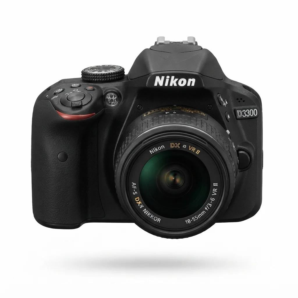 Nikon D3300 24.2 MP DSLR with 18-55mm VR II Lens