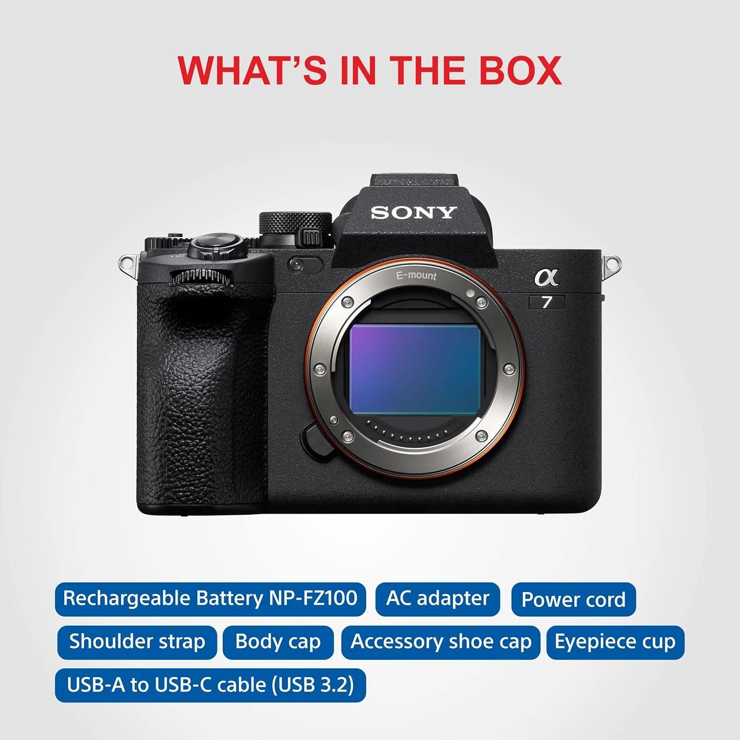 Sony Alpha ILCE-7M4 Mirrorless Camera Body, photo 4