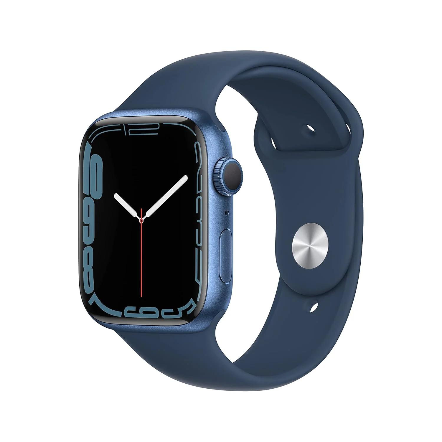 Apple Watch Series 7 GPS 45mm Blue Aluminium Case, photo 3