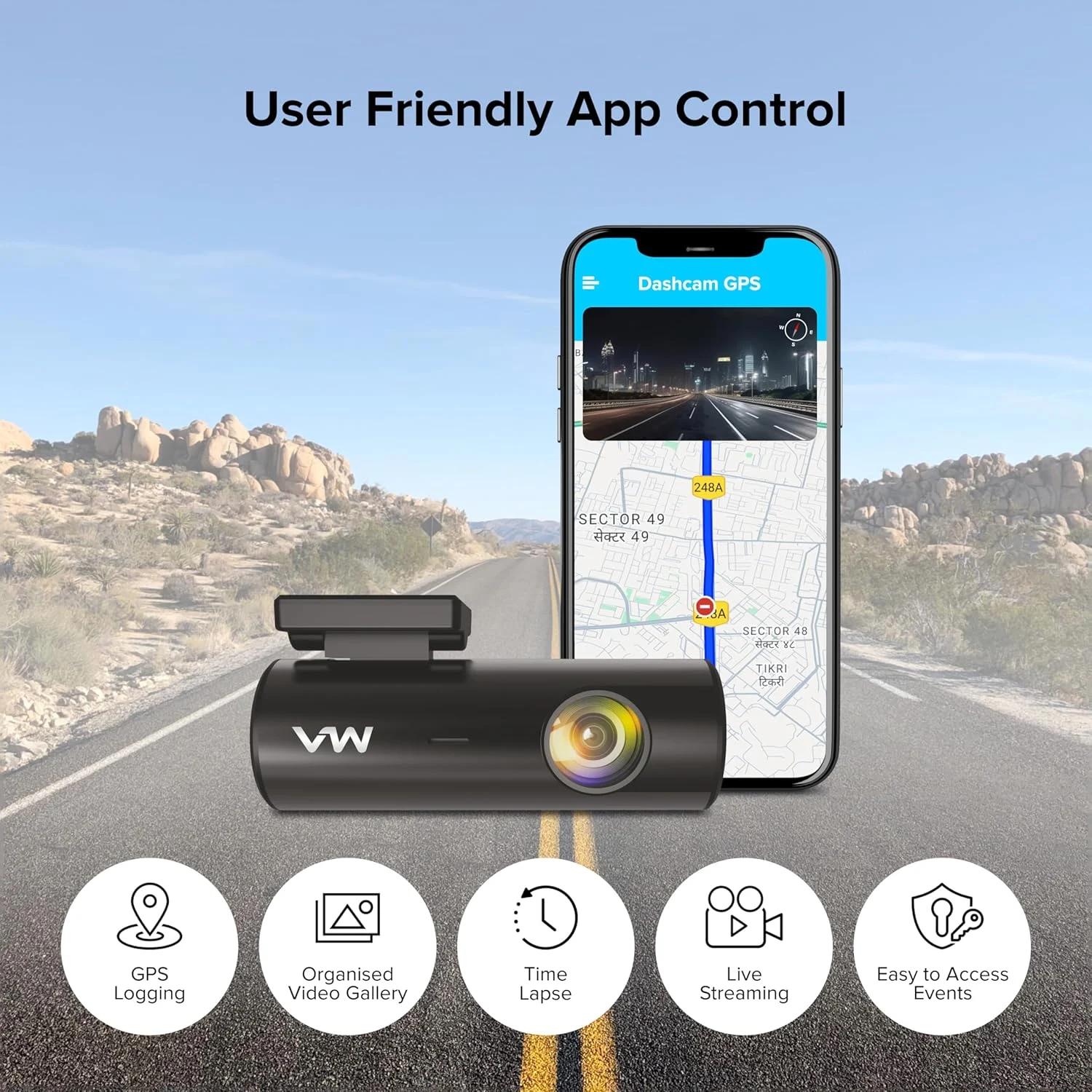 VW VW100G GPS Smart Dash Cam, photo 3