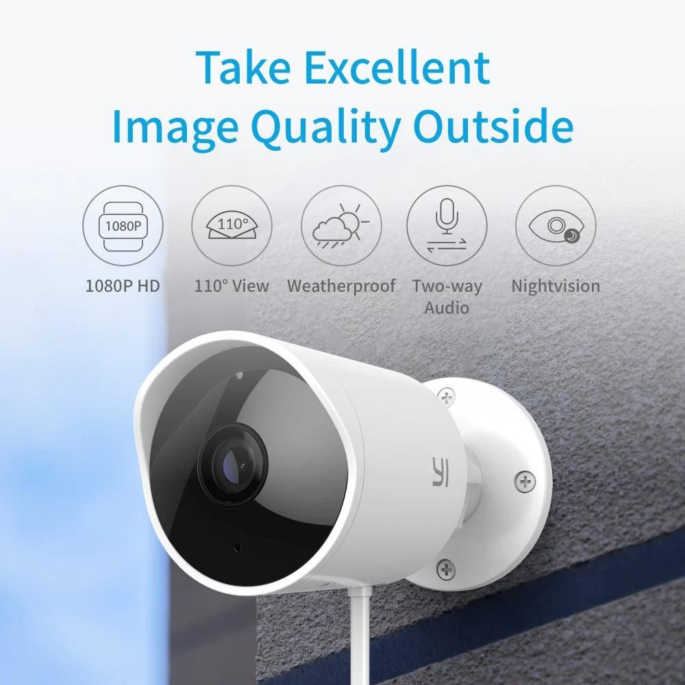 YI Outdoor Camera 1080p Waterproof Version (White), photo 5