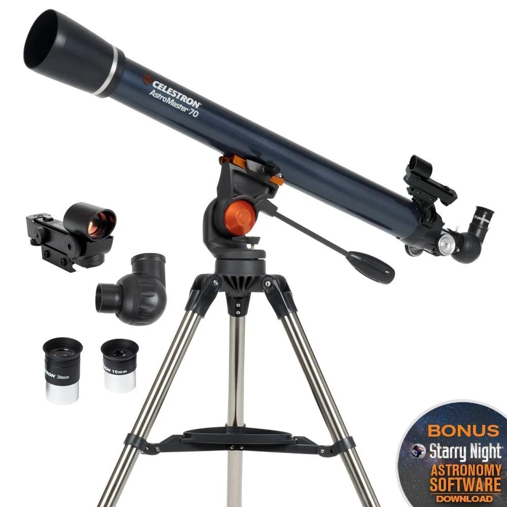 Celestron 21061 AstroMaster 70AZ Refractor Telescope, photo 4