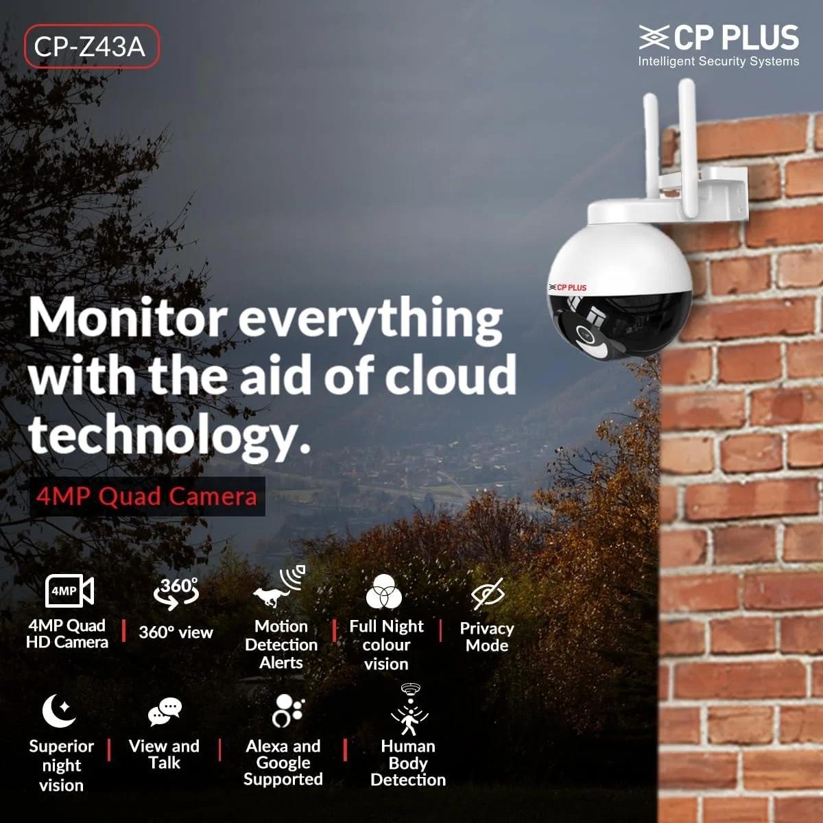 CP Plus ezyKam+ CP-Z43A 4MP Wi‑Fi Security Camera, photo 4