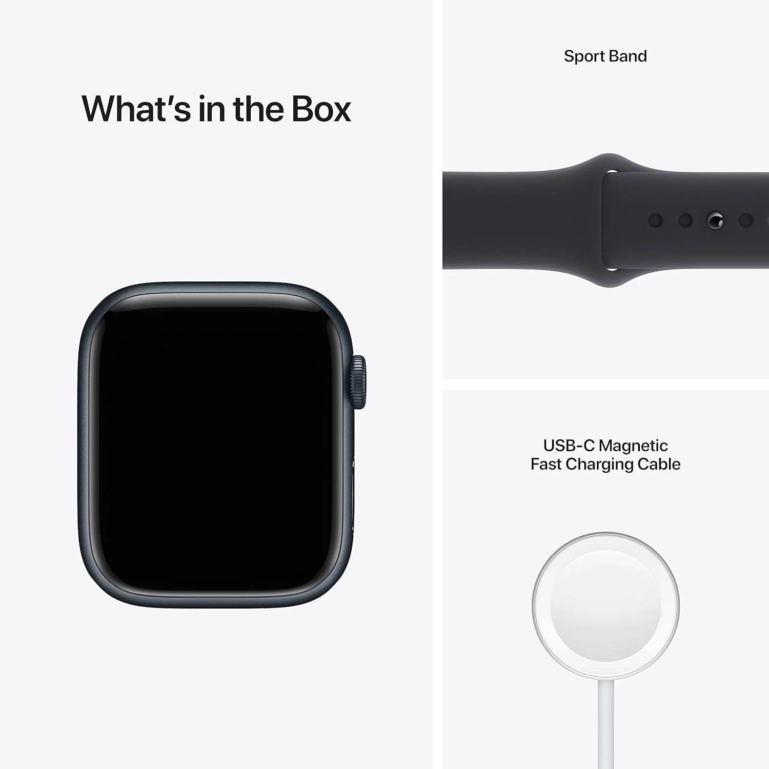 Apple Watch Series 7 GPS 45mm Midnight, photo 4