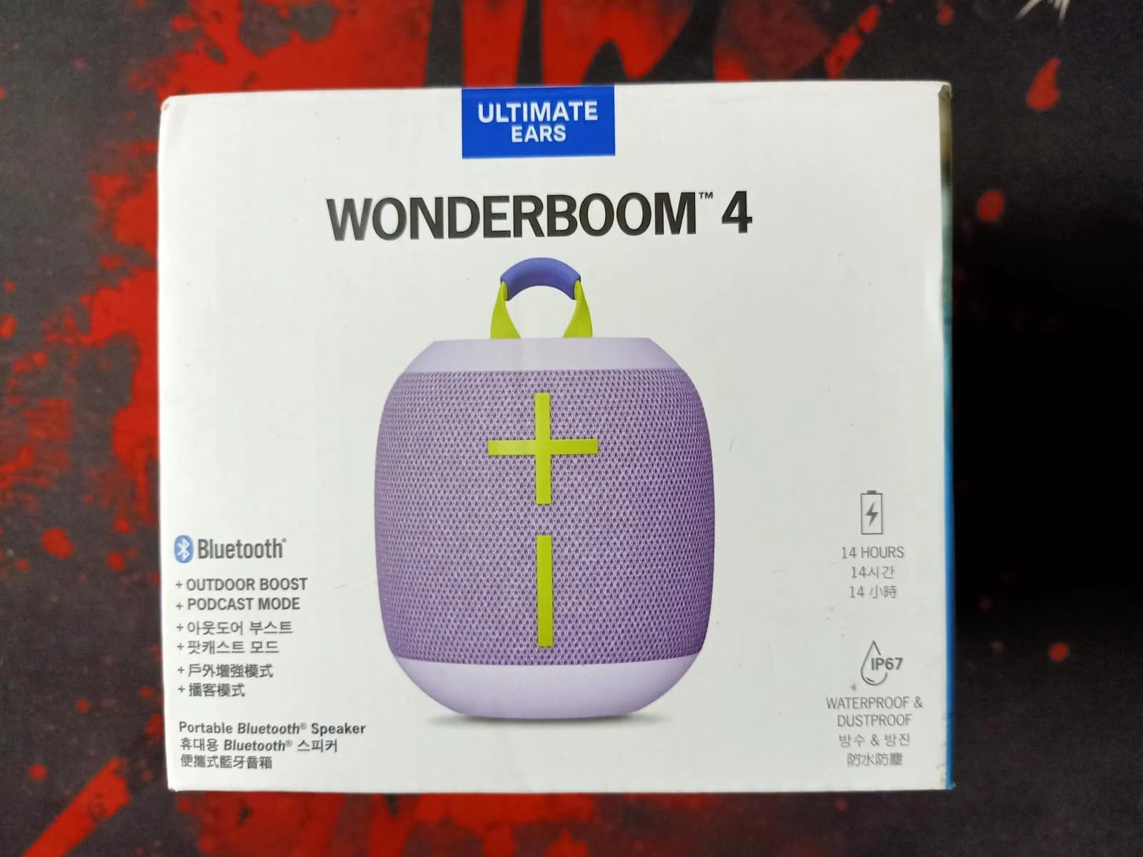 Ultimate Ears WONDERBOOM 4 Portable Waterproof Bluetooth Speaker, photo 2