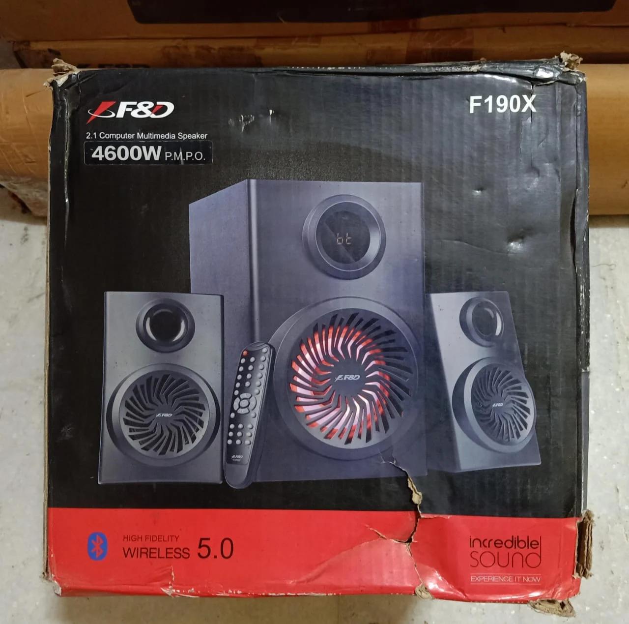 F&D F190X 2.1 Multimedia Speakers Black, photo 3