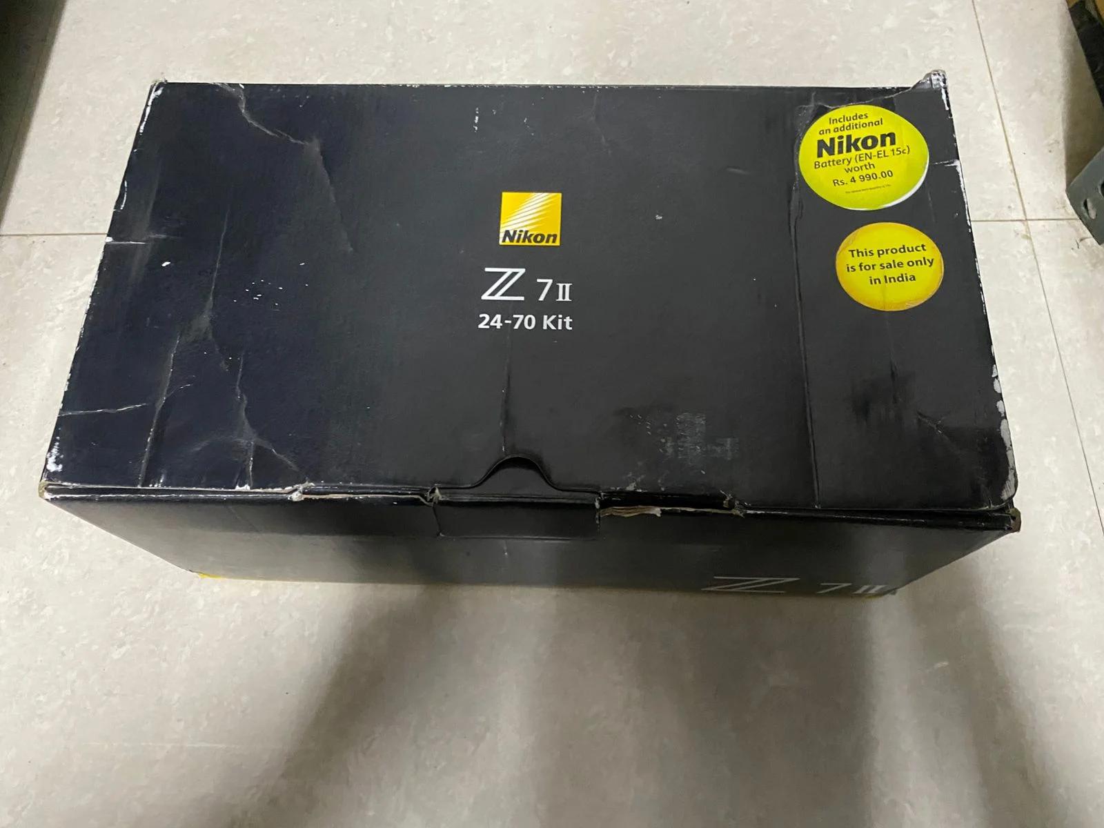 Nikon Z7 II Mirrorless Camera 24-70mm Kit, photo 3