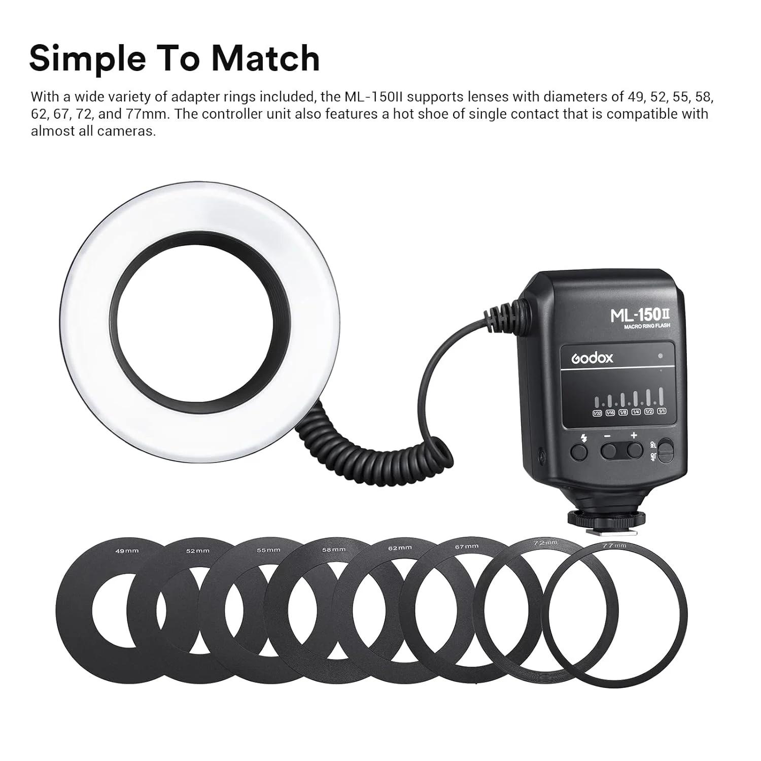 Godox ML150II Macro Ring Flash, photo 3