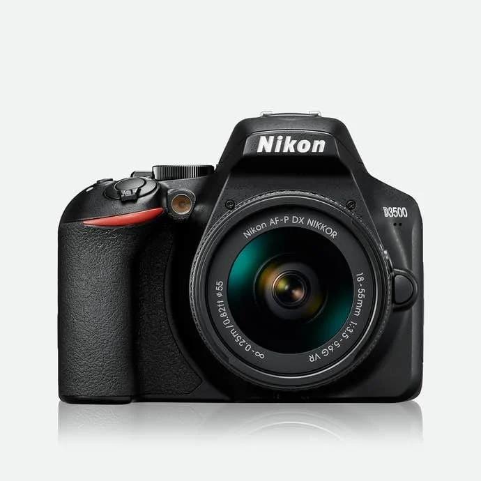 Nikon D3500 18-55MM F/3.5-5.6G VR DSLR Camera Black
