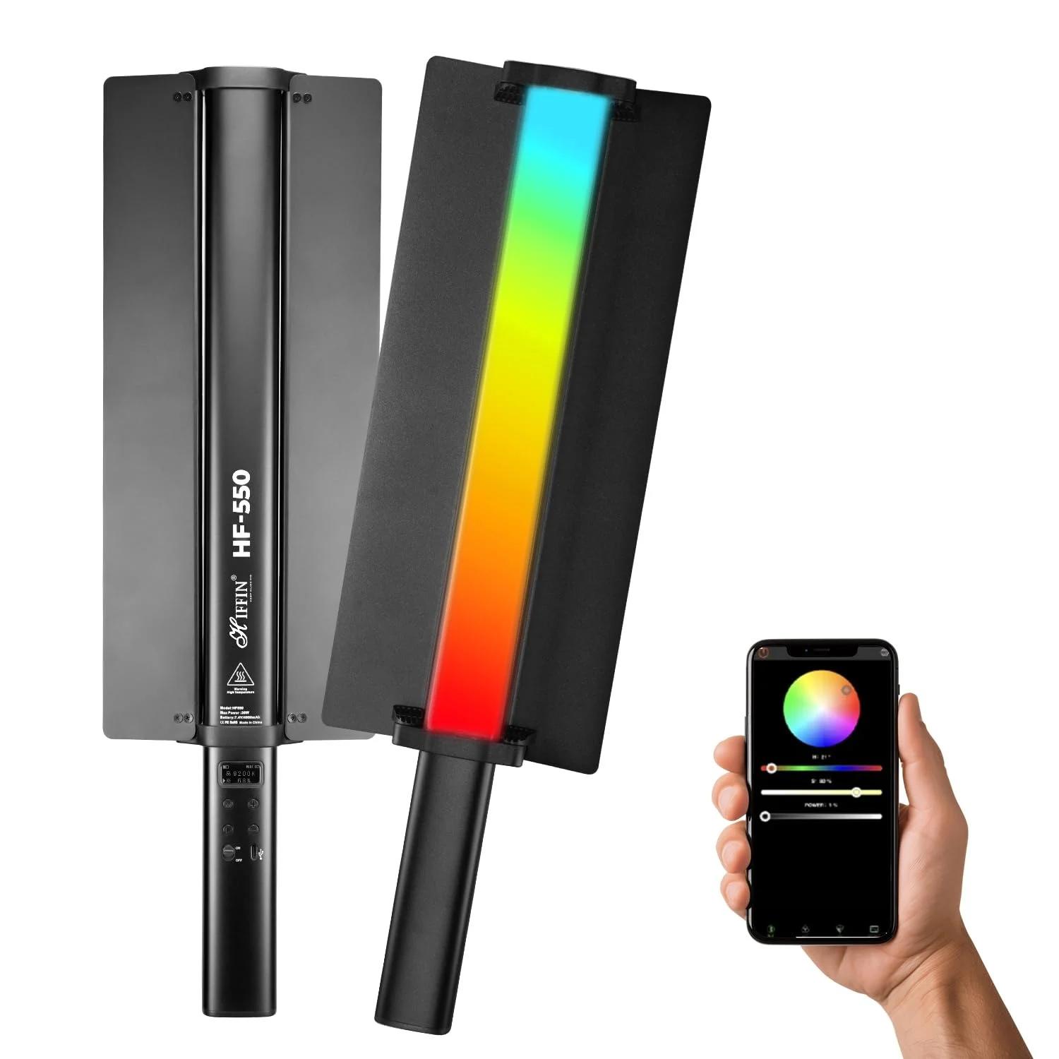 HIFFIN HF-550 RGB LED Stick Light 30W