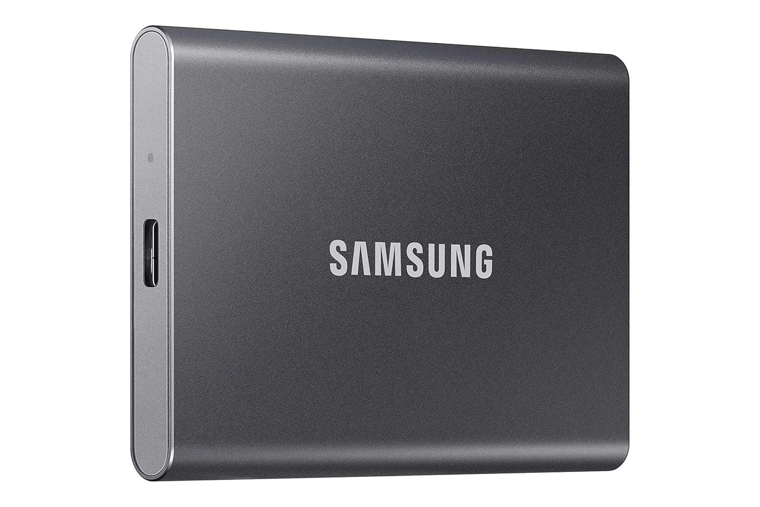 Samsung T7 Portable SSD 500GB Gray