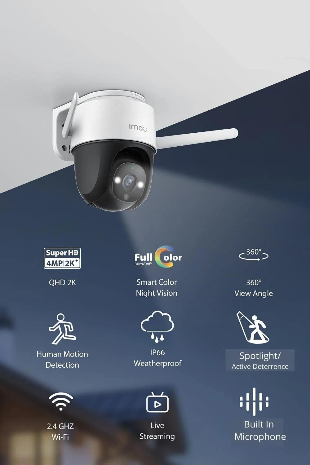 IMOU Cruiser SE 4MP Outdoor Security Camera, photo 3