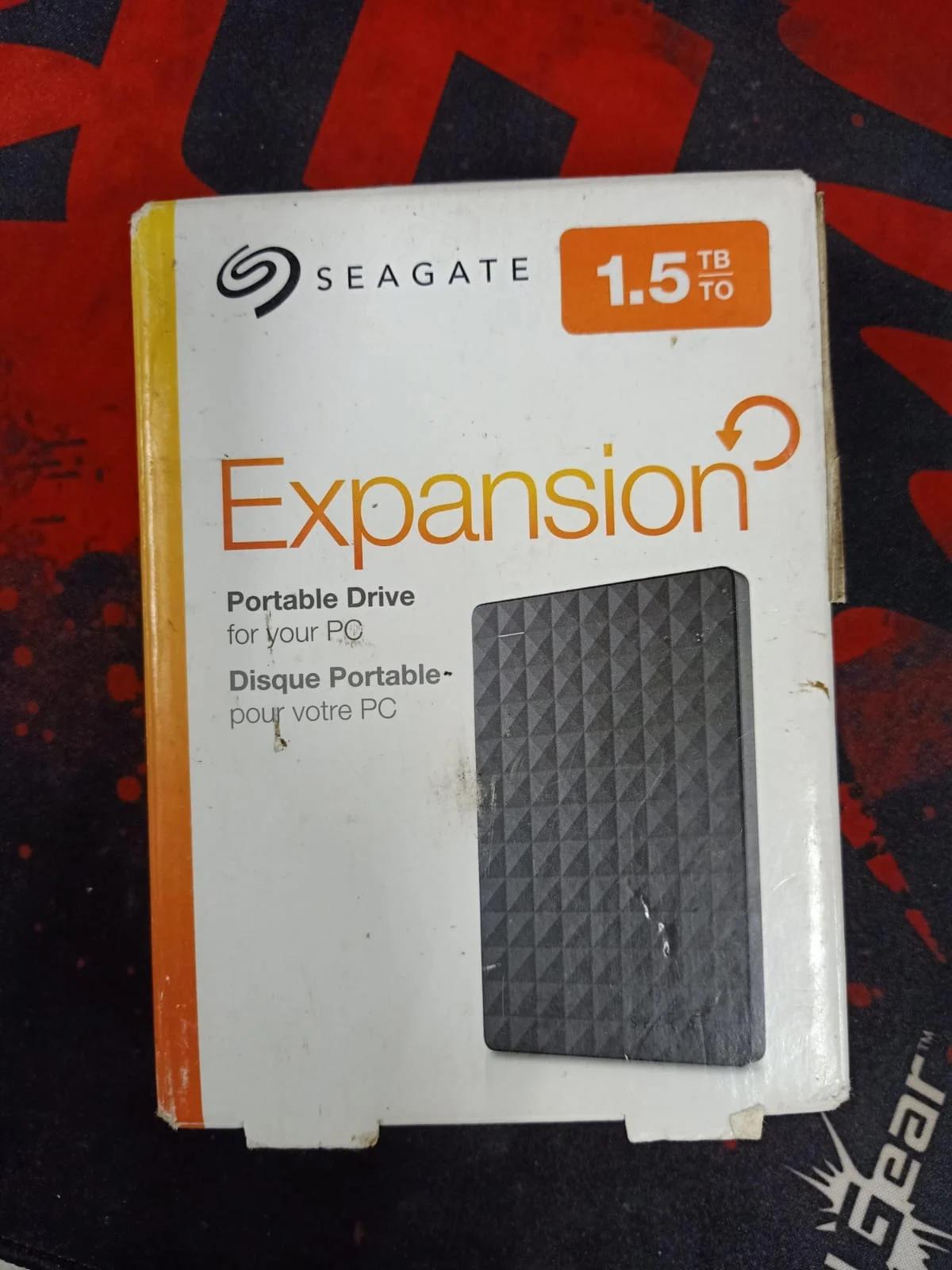 Seagate Expansion 1.5TB USB 3.0 Portable External Hard Drive, photo 2