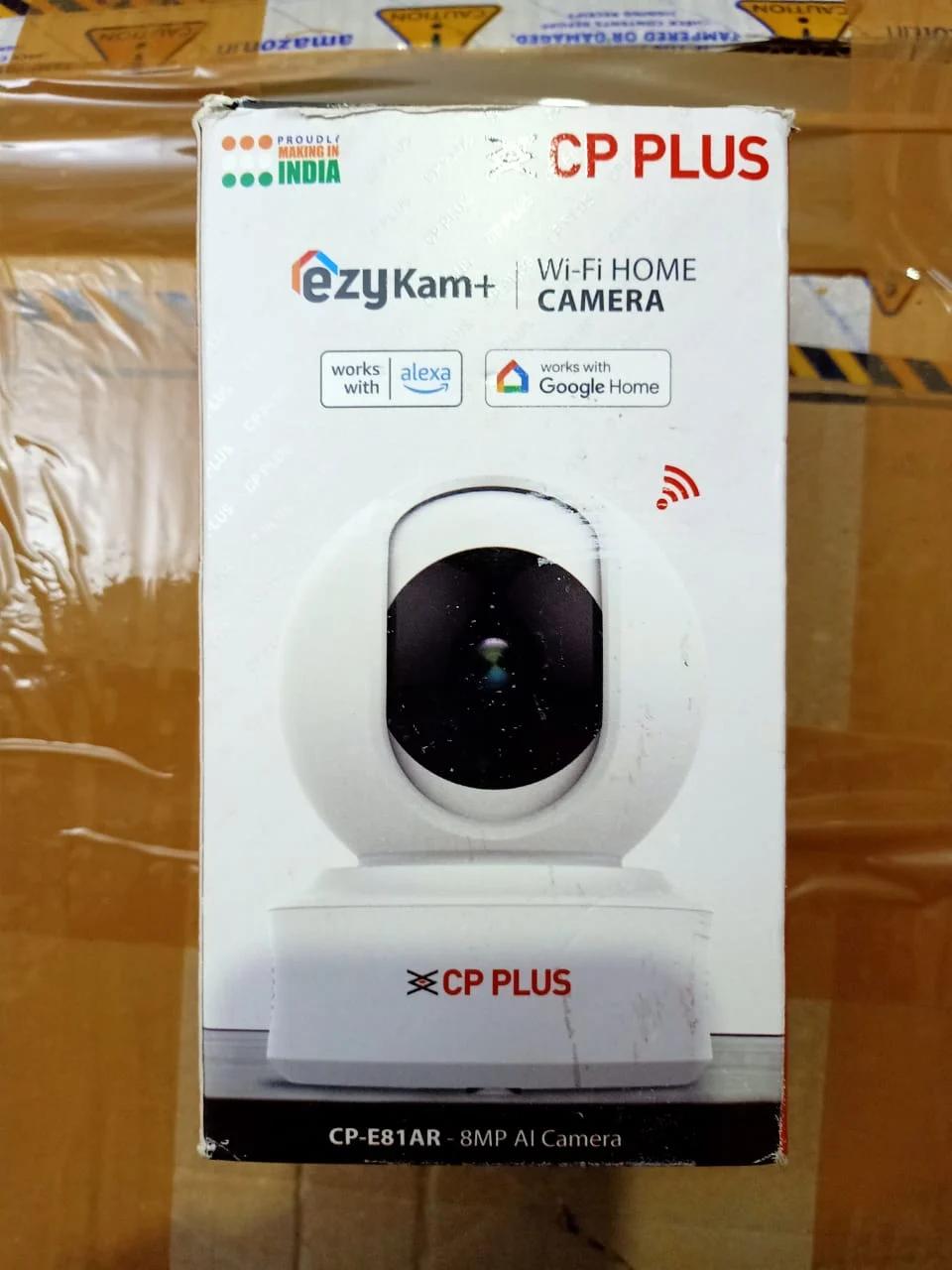 CP PLUS CP-E81AR 8MP AI Wi-Fi CCTV Camera, photo 2