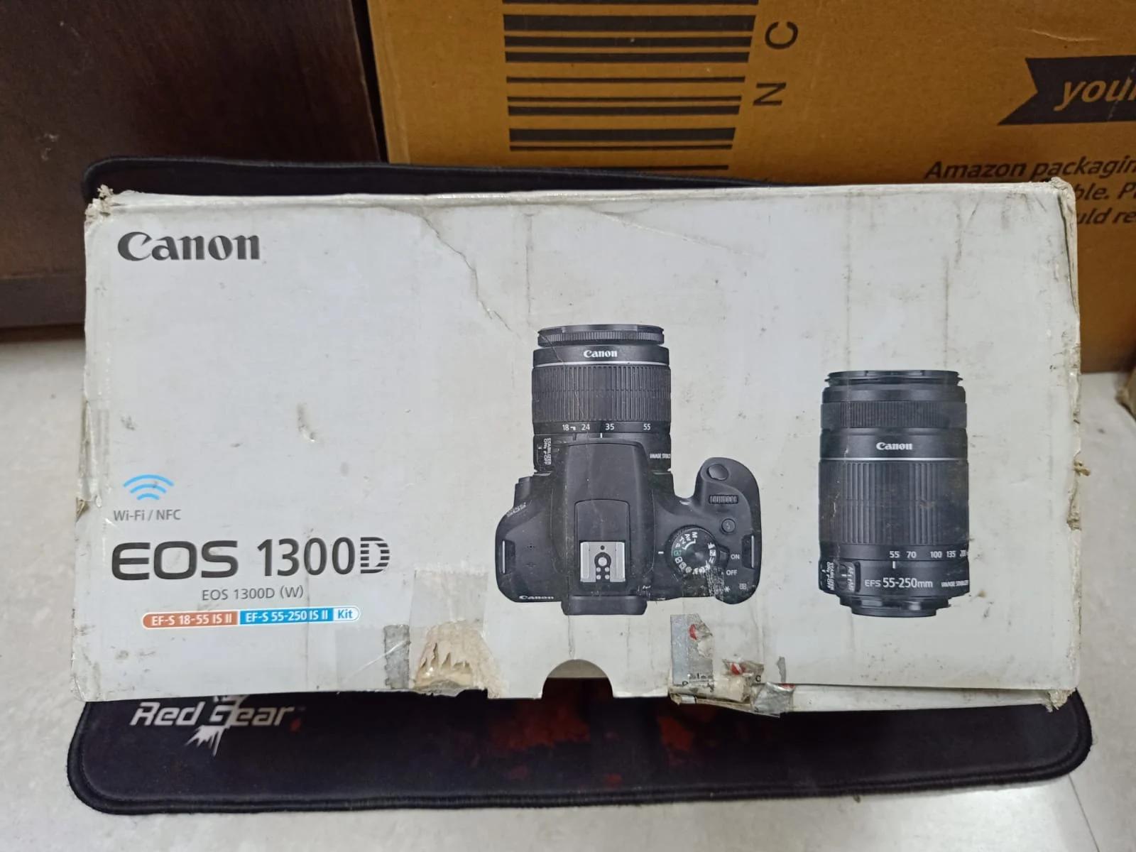 Canon EOS 1300D 18MP Digital SLR Camera Kit, photo 2