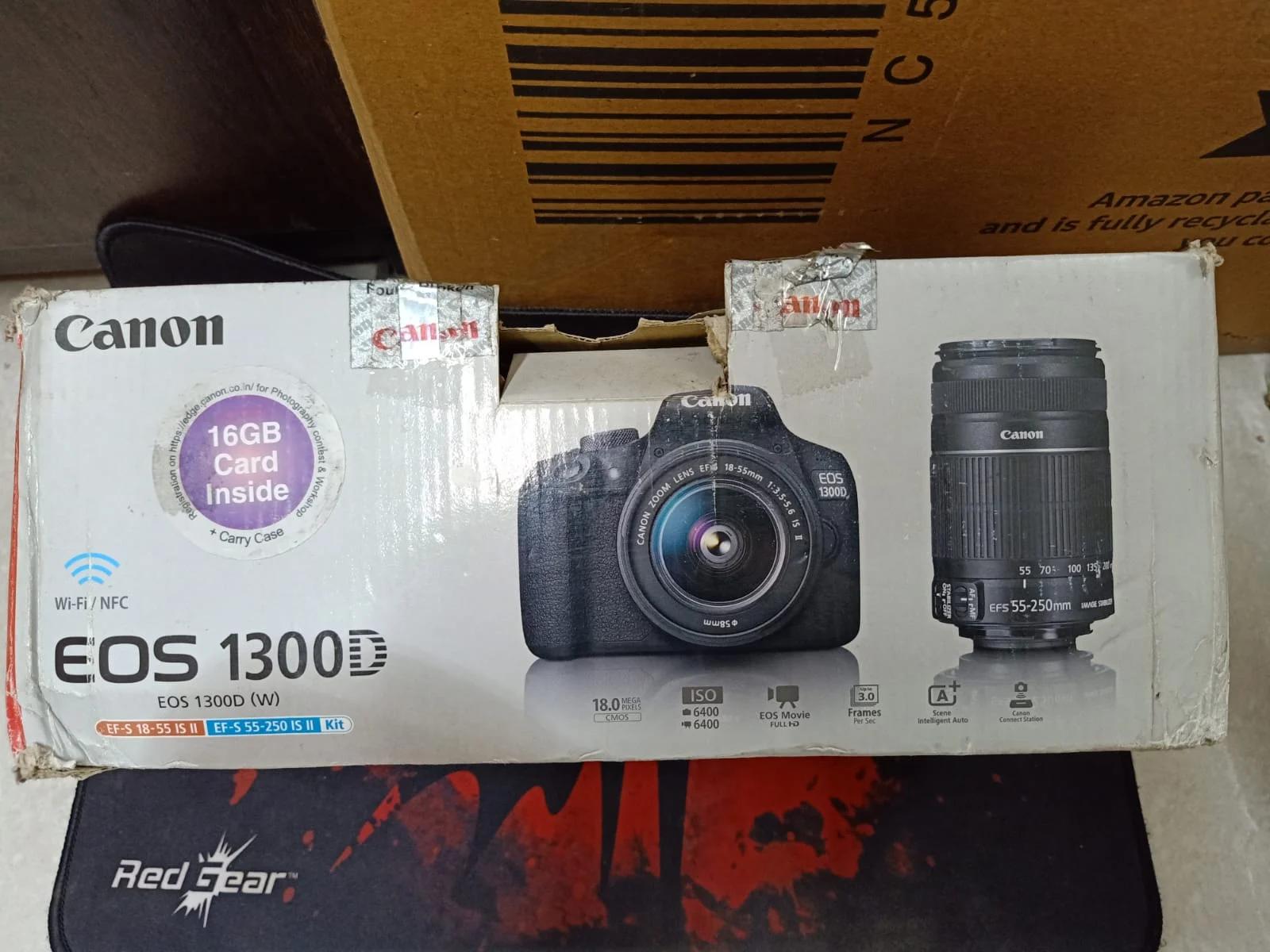 Canon EOS 1300D 18MP Digital SLR Camera Kit, photo 3