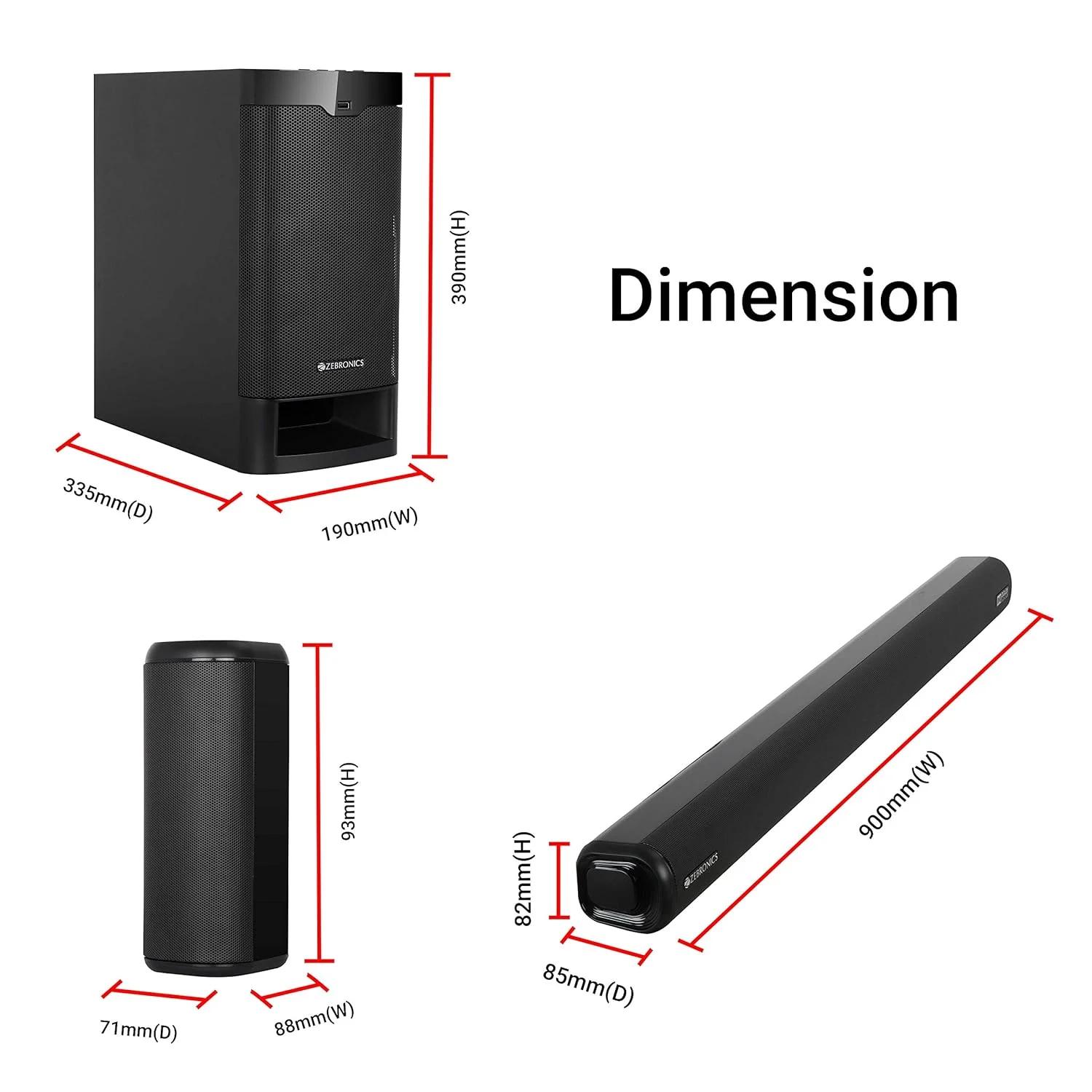 Zebronics ZEB-JUKE BAR 9400 PRO 5.1 Soundbar, photo 4
