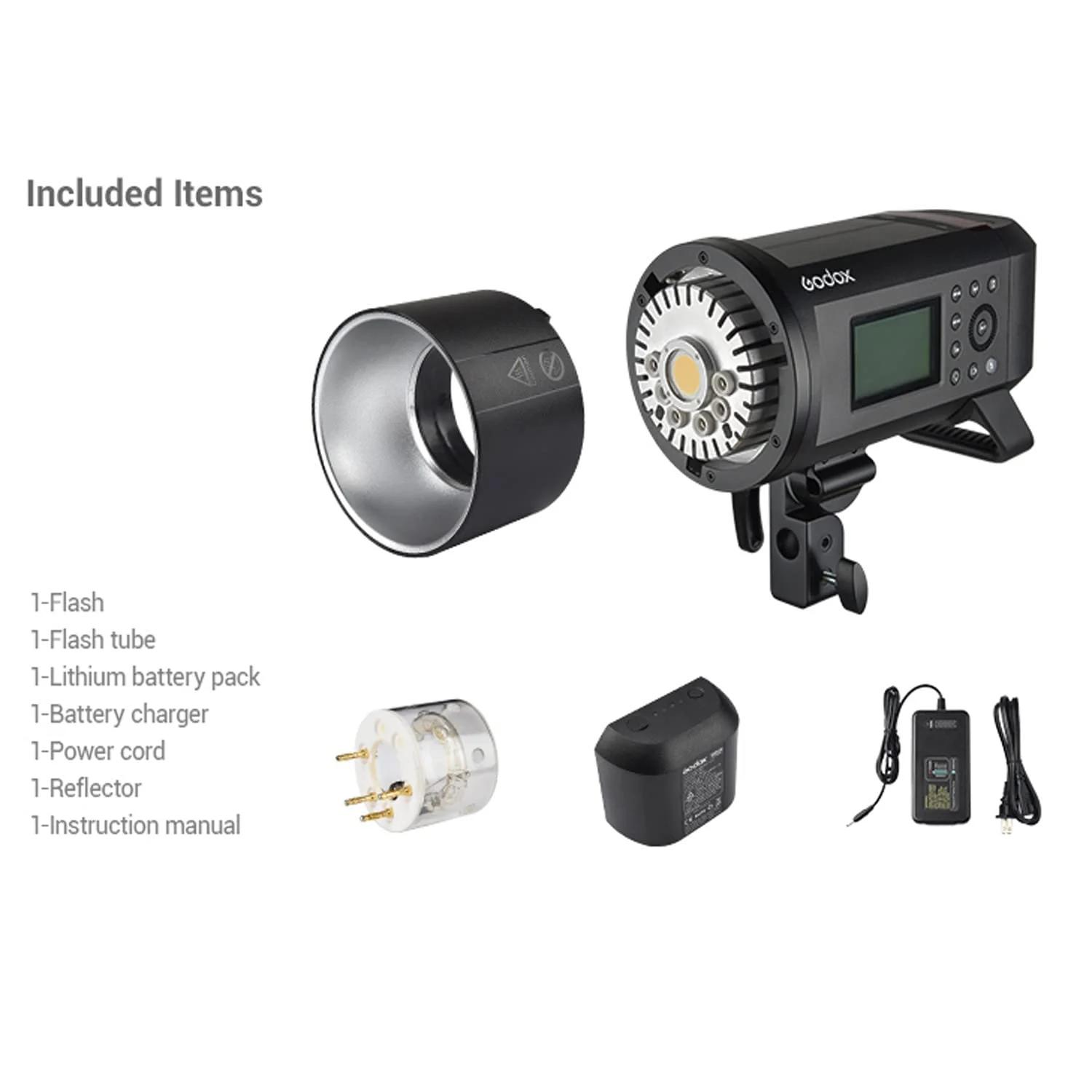 Godox AD600 Pro 600W All-in-one Outdoor Flash Black, photo 4