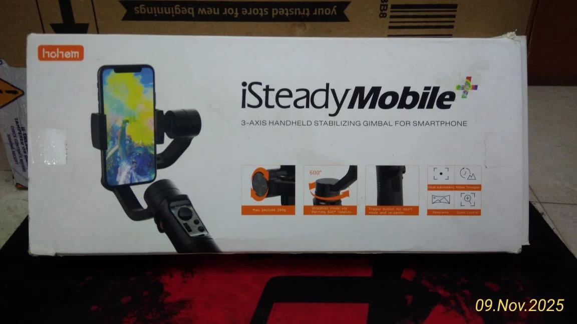 hohem iSteady Mobile Plus 3 Axis Handheld Gimbal Black, photo 2