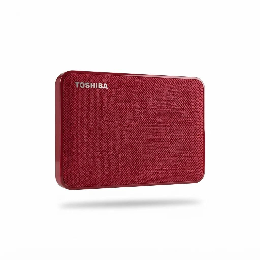 Toshiba Canvio Advance 1TB Portable External HDD - Red