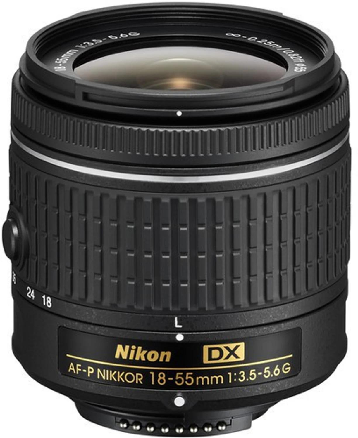Nikon AF-P DX NIKKOR 18-55mm f/3.5-5.6G VR Lens