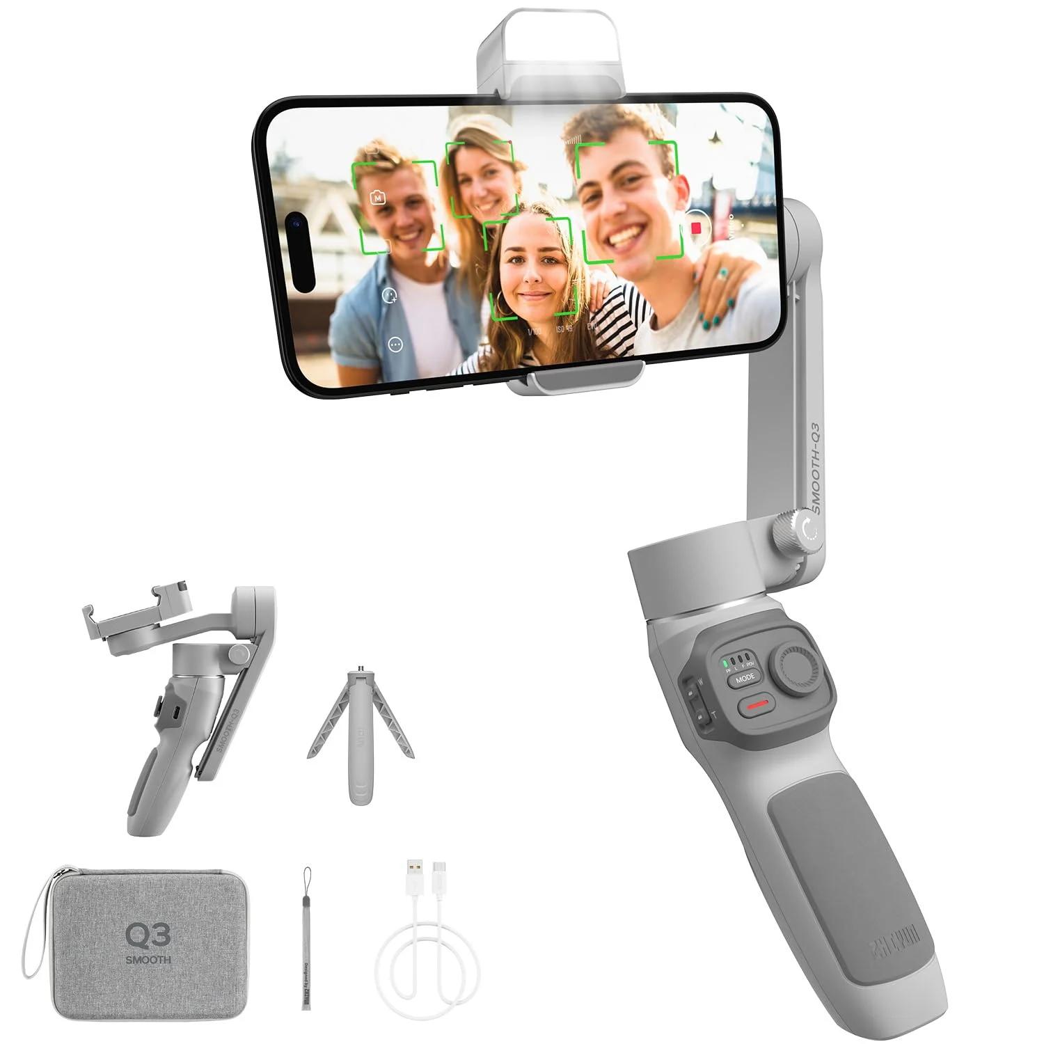 ZHIYUN Smooth Q3 Combo 3-Axis Smartphone Gimbal - Grey