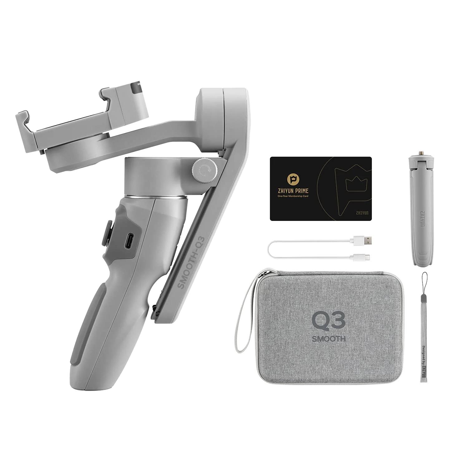 ZHIYUN Smooth Q3 Combo 3-Axis Smartphone Gimbal - Grey, photo 3