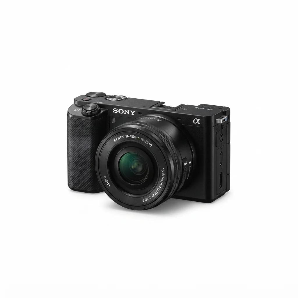 Sony Alpha ZV-E10L Mirrorless vlog Camera 16-50 mm Lens Black
