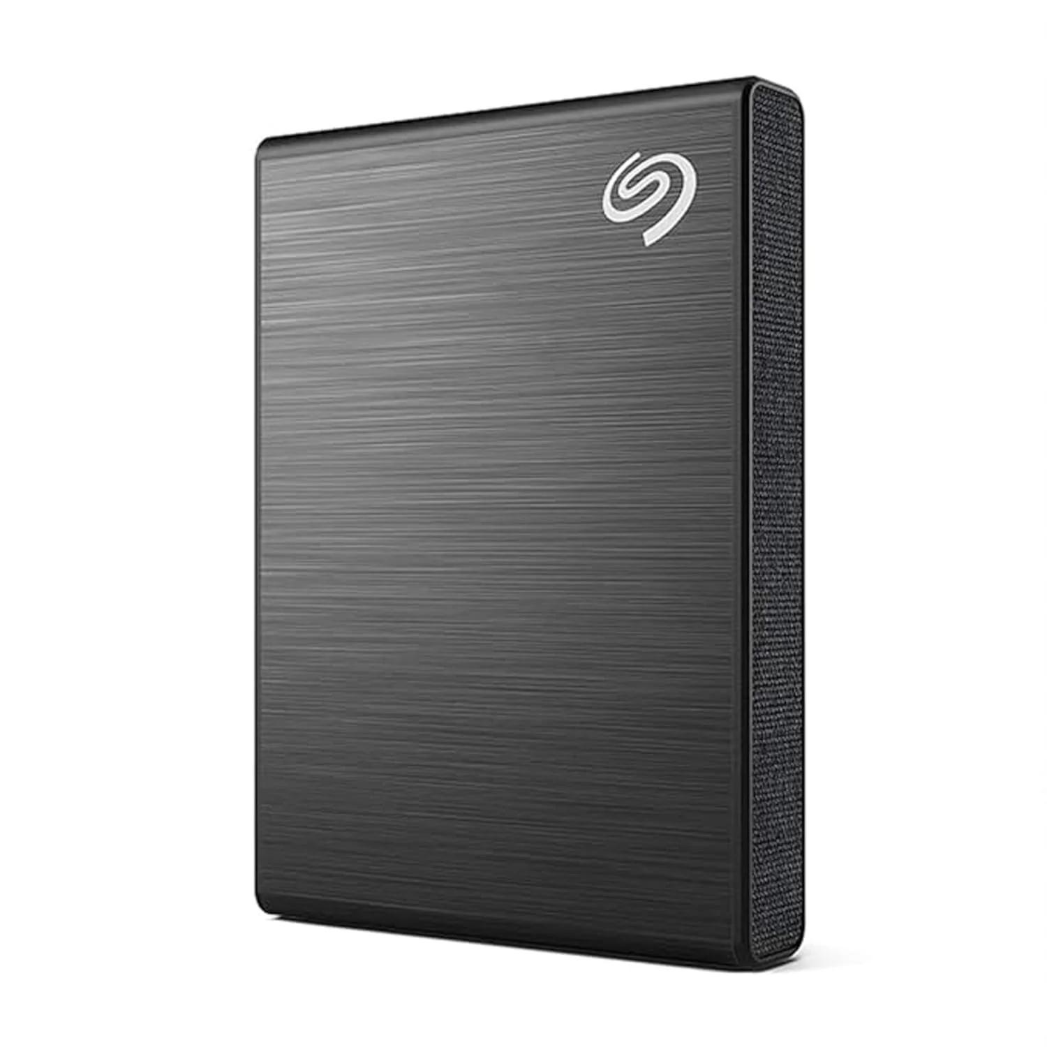 Seagate One Touch 500GB External Portable SSD Black