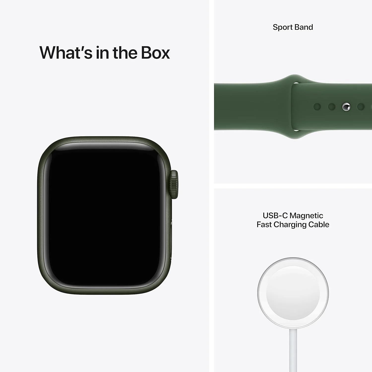Apple Watch Series 7 GPS + Cellular 41mm Green Aluminium Case, photo 3
