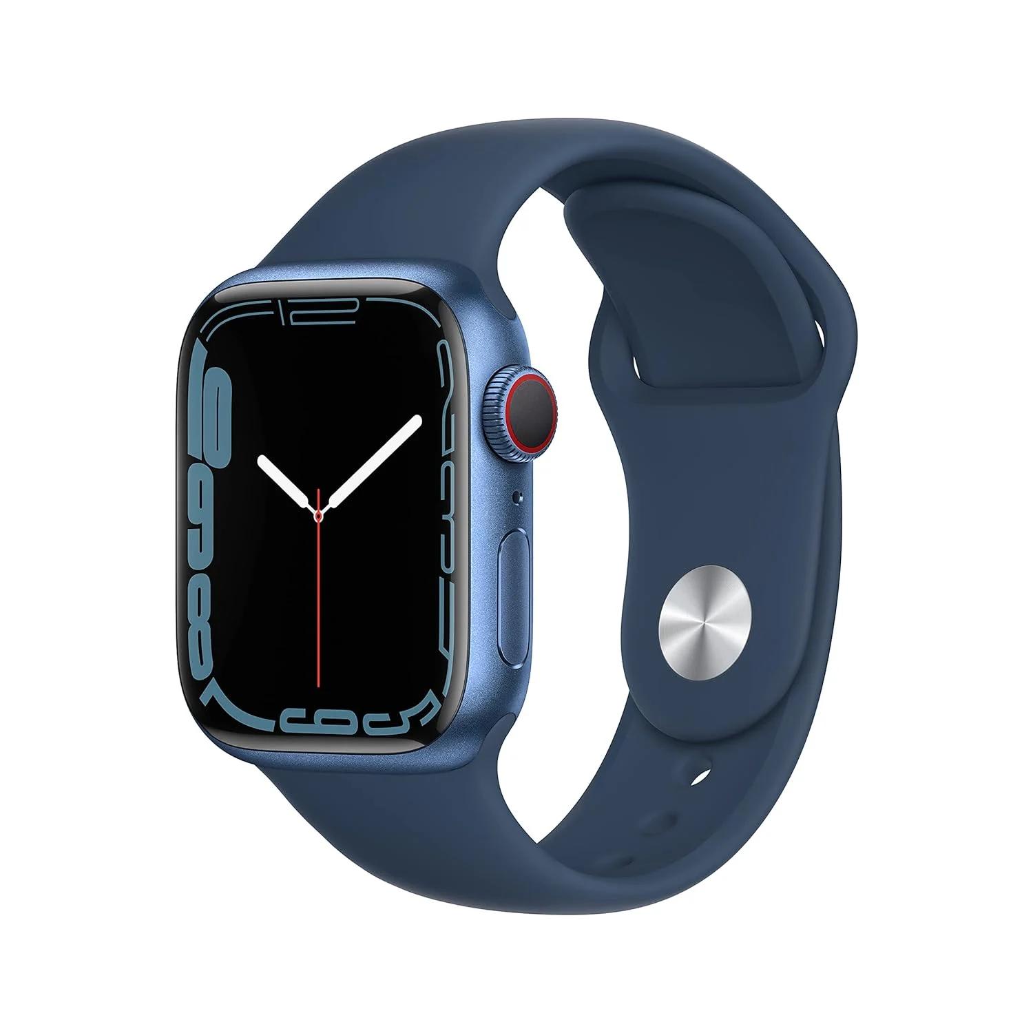 Apple Watch Series 7 GPS + Cellular 41mm Blue Aluminium Case