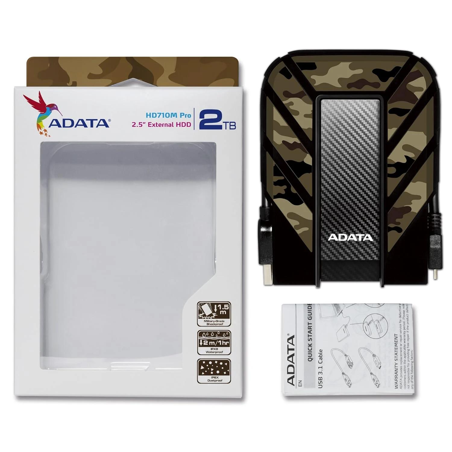 ADATA HD710M Pro 2TB External Hard Drive, photo 3