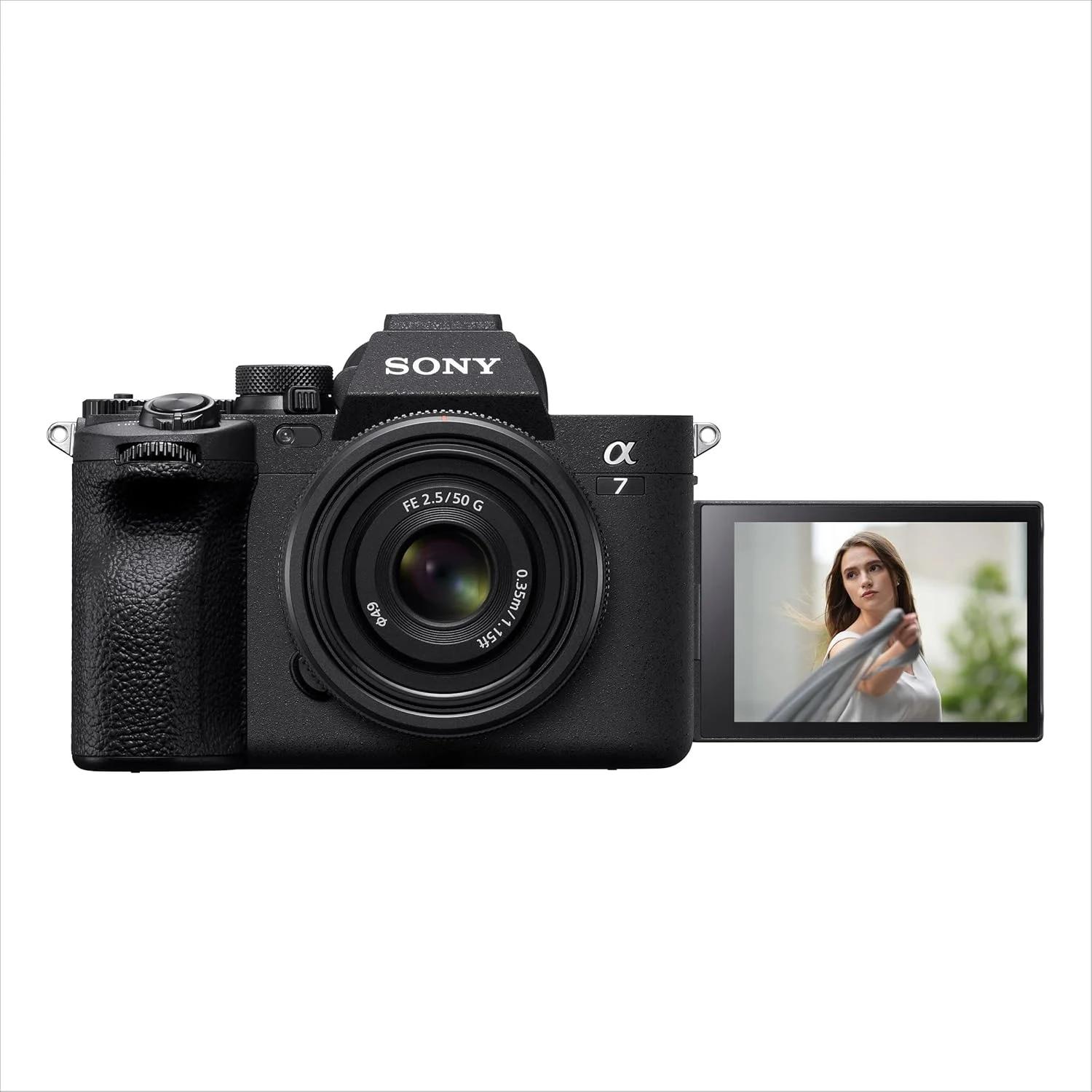 Sony Alpha ILCE-7M4K Full-Frame Hybrid Camera with 28-70mm Digital Zoom Lens