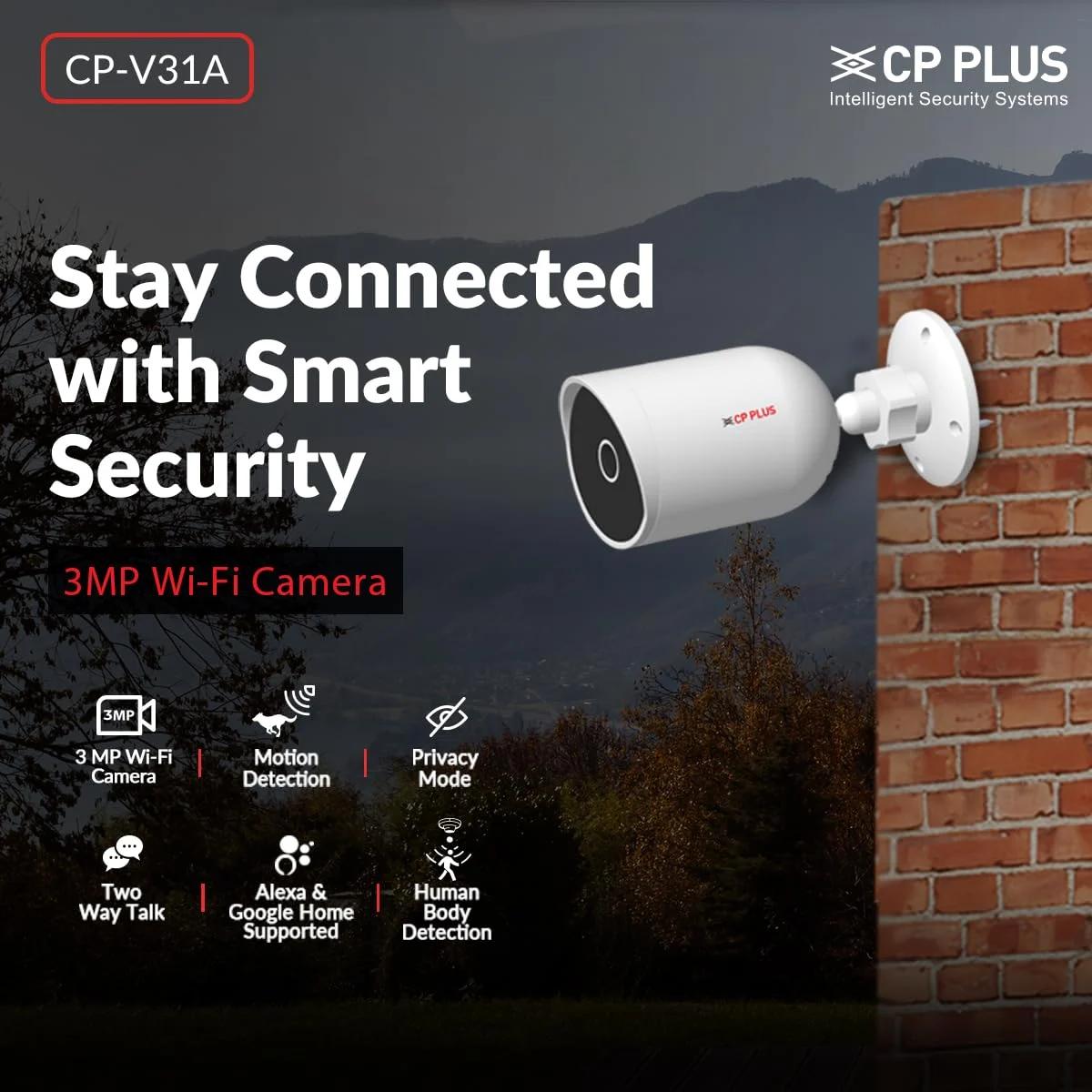 CP PLUS 3MP Bullet Wireless Outdoor Security Camera, photo 4