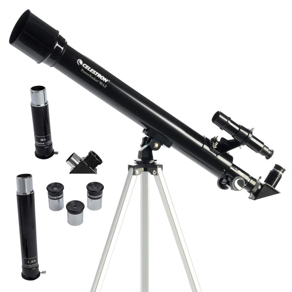 Celestron PowerSeeker 50 AZ Refractor Telescope, photo 3