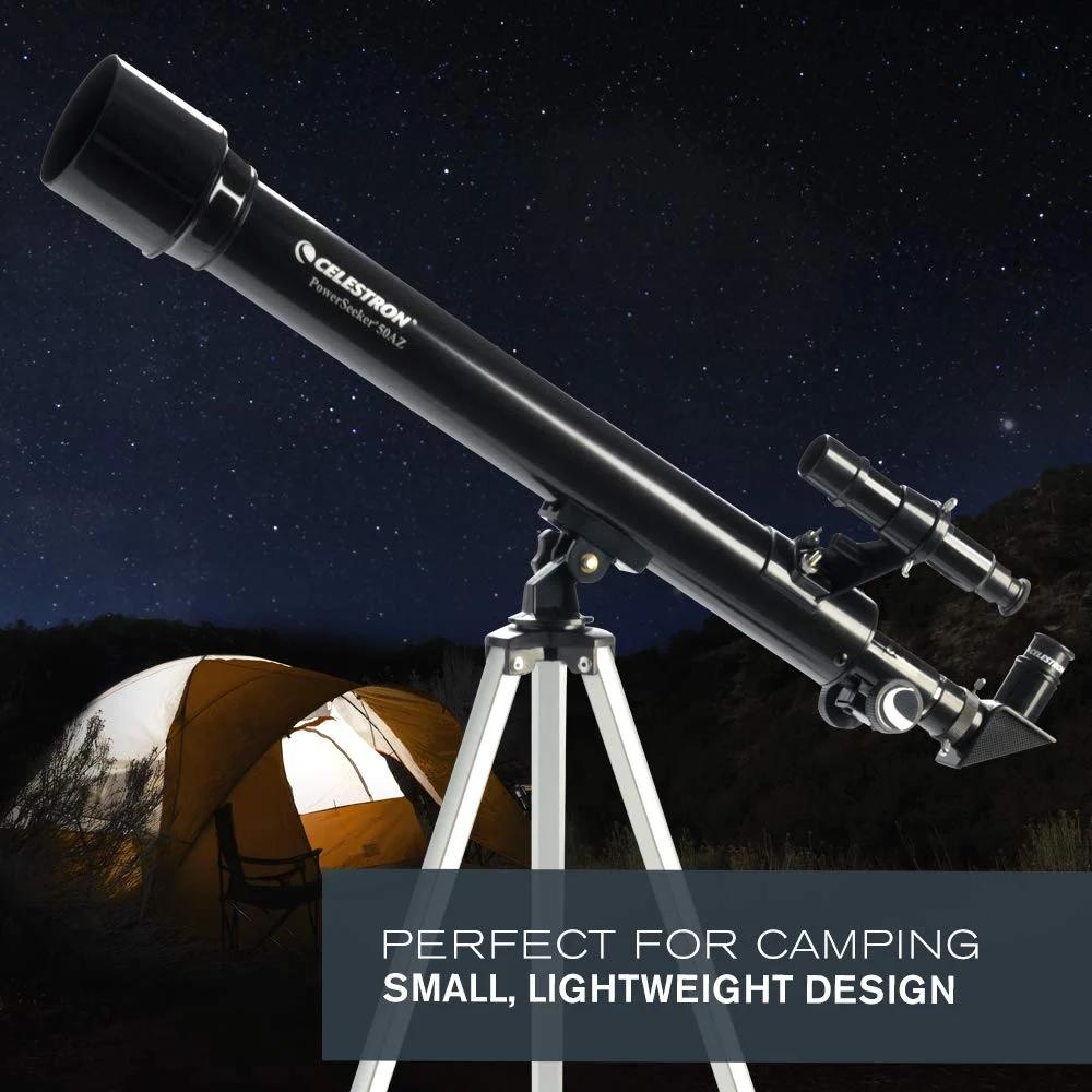 Celestron PowerSeeker 50 AZ Refractor Telescope, photo 4