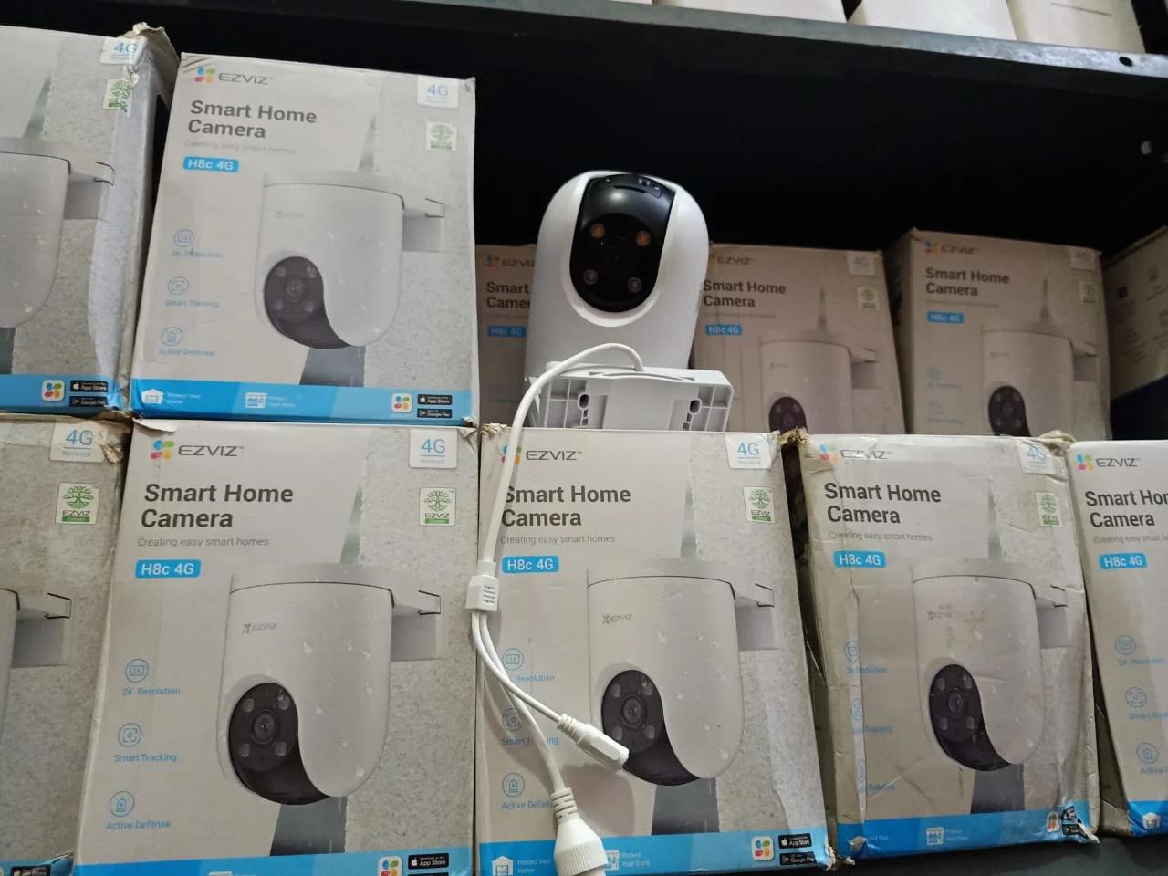 EZVIZ H8C-4G 4G Sim Based 2K Pan&Tilt Smart Outdoor Wi-Fi CCTV Camera White, photo 2
