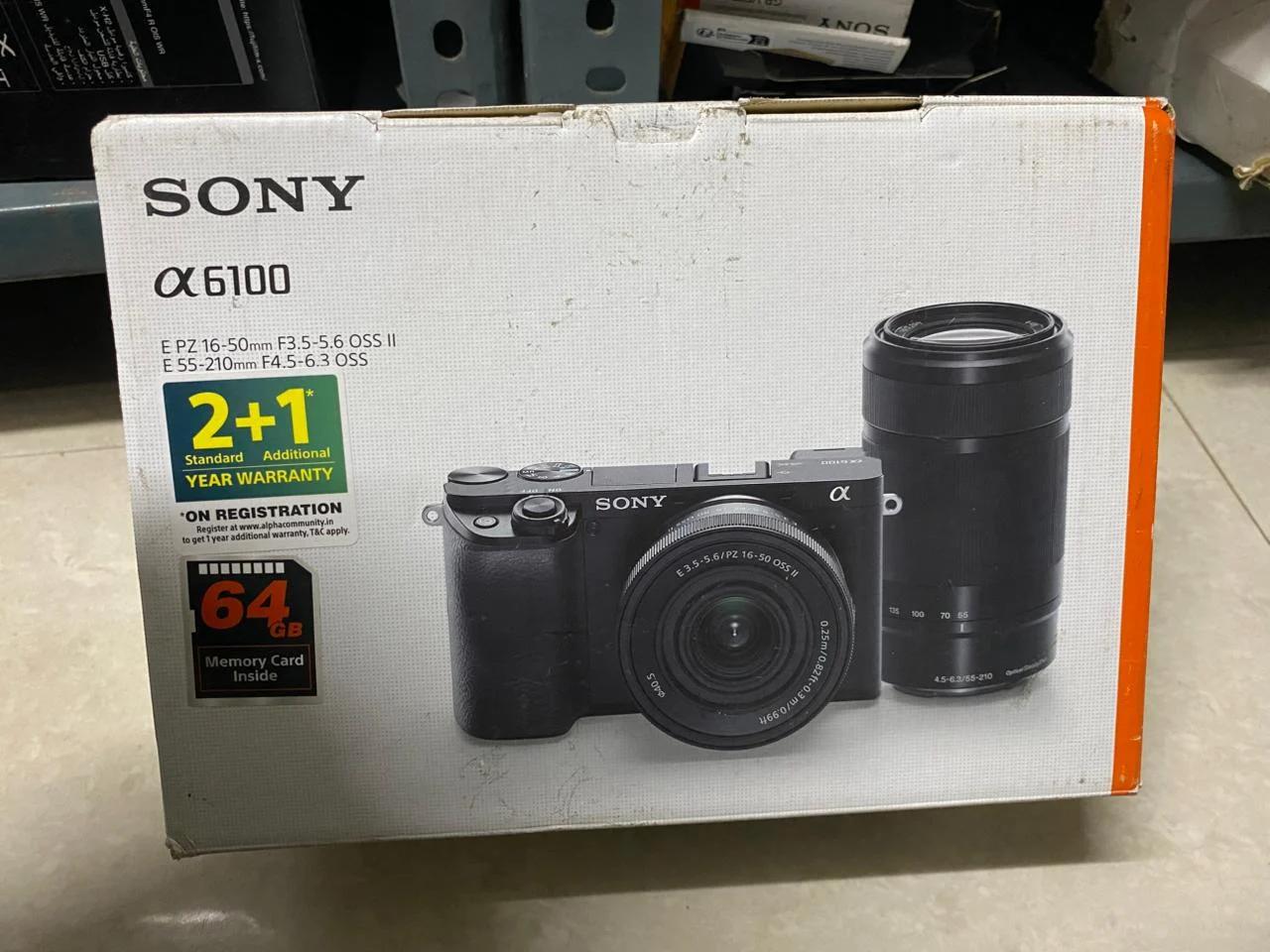 Sony New Alpha ILCE-6100X with Power Zoom Lens + SEL55210 Lens - Black, photo 3