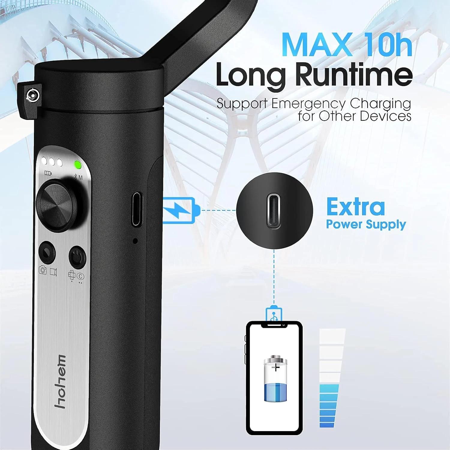 hohem iSteady X2 3-Axis Smartphone Gimbal Stabilizer, photo 3