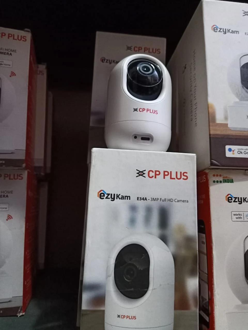 CP PLUS CP-E34A 3 MP Full HD Wi-Fi PT Security Video Camera, photo 3