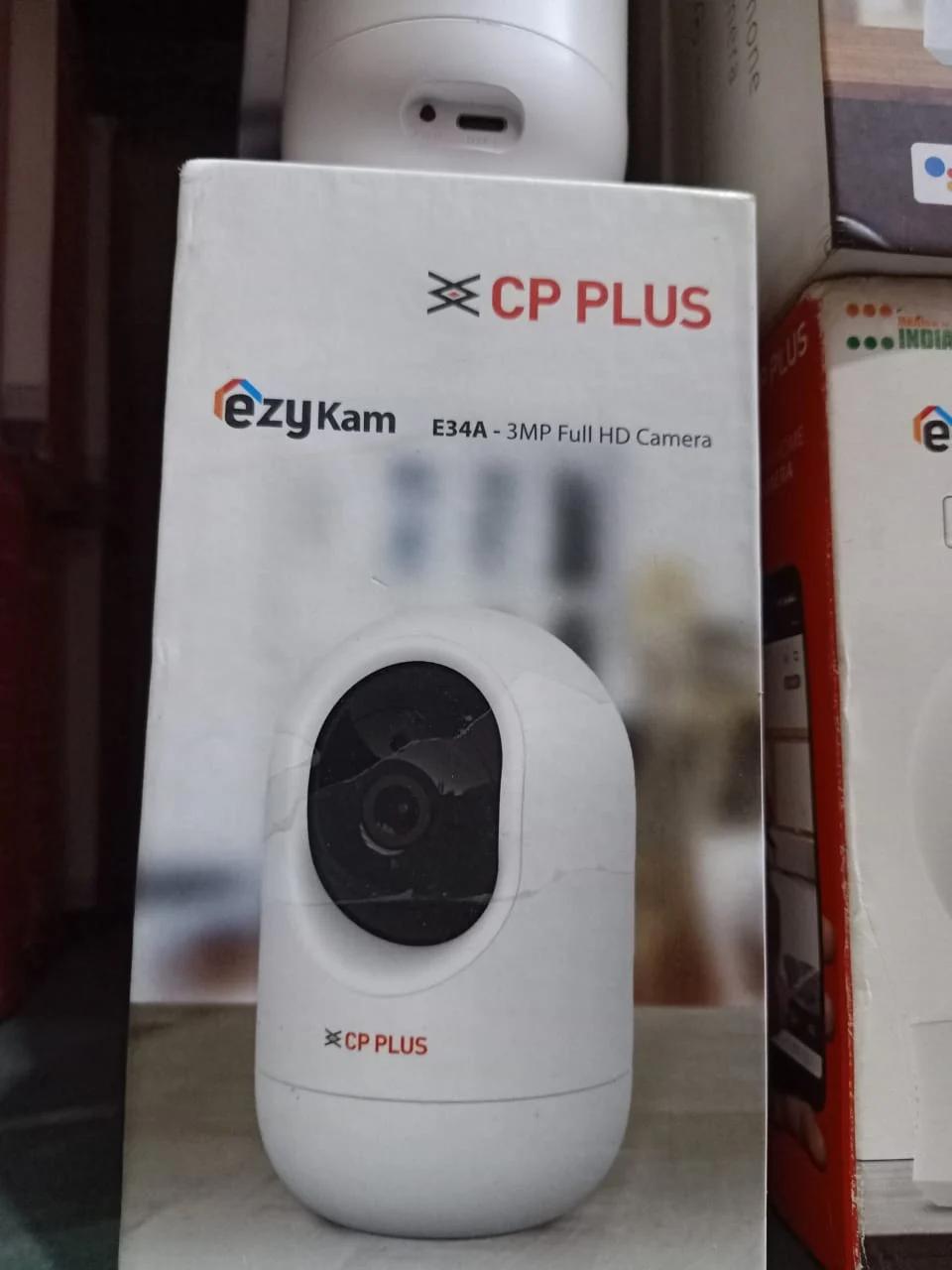 CP PLUS CP-E34A 3 MP Full HD Wi-Fi PT Security Video Camera, photo 4