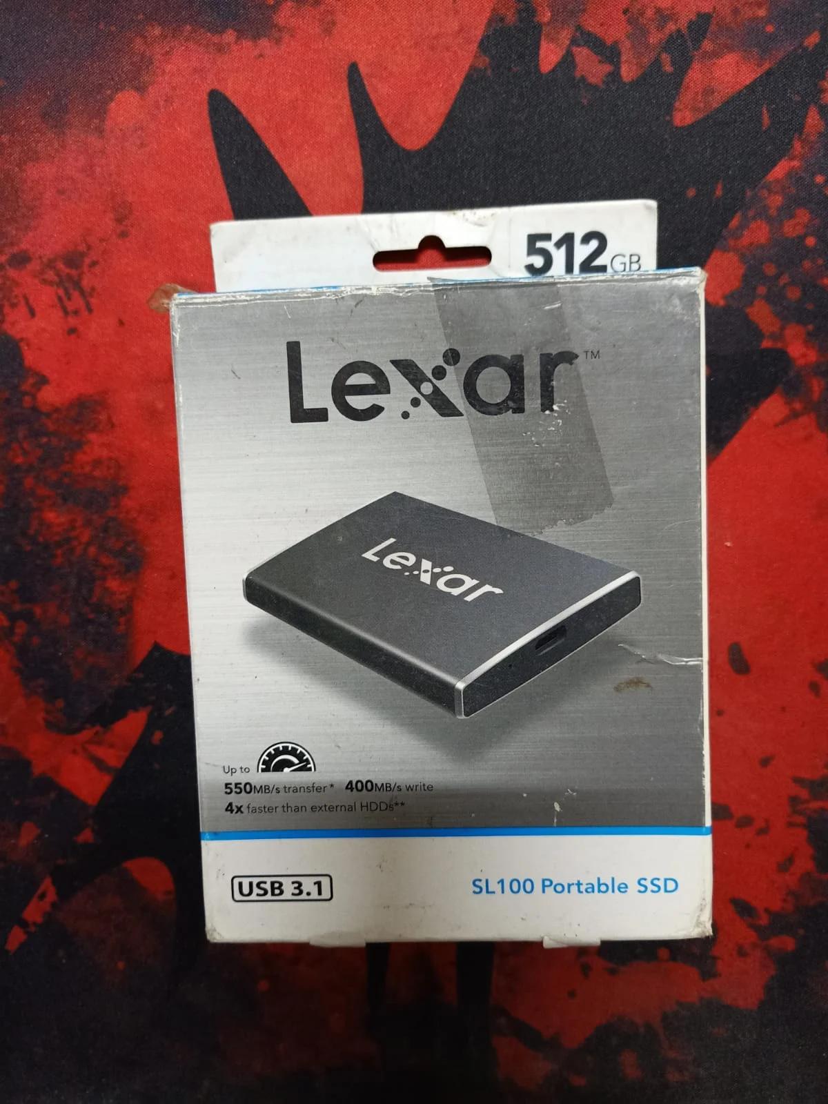Lexar 512 GB Portable Solid State Drive (SL100), photo 4