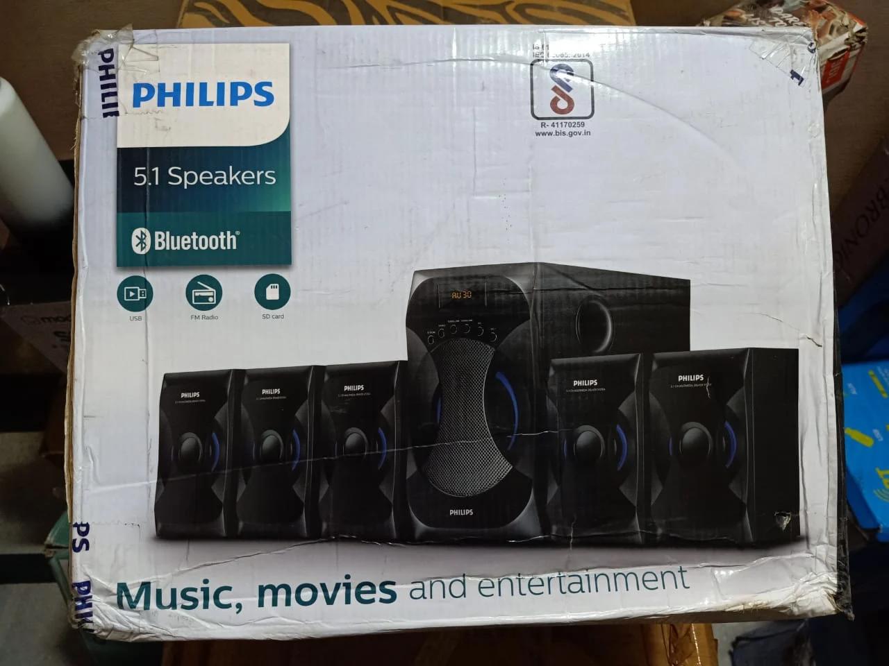 Philips Audio SPA4040B/94 5.1 Channel Multimedia Speakers, photo 3