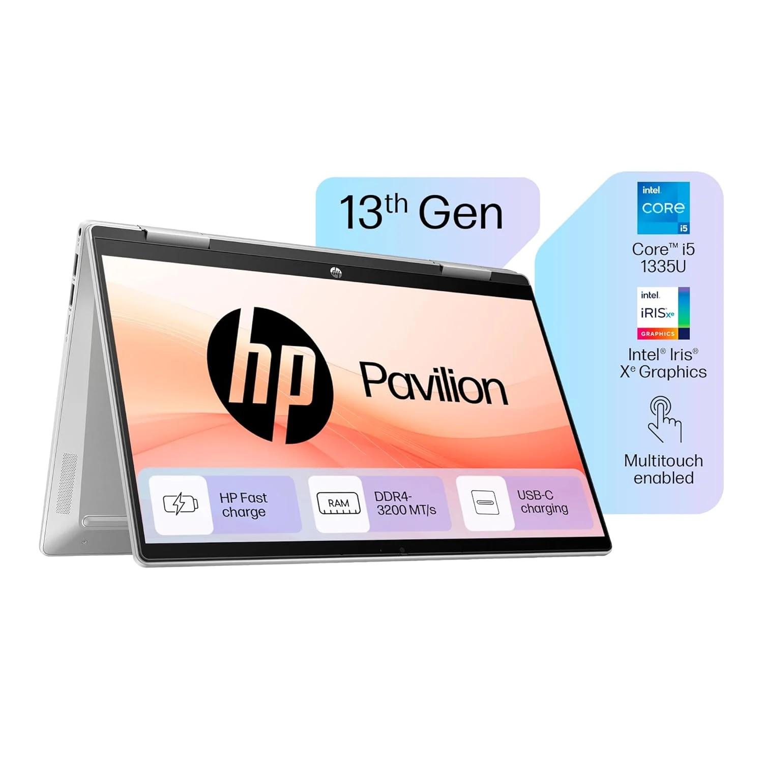 HP Pavilion x360 13th Gen Intel Core i5-1355U Laptop