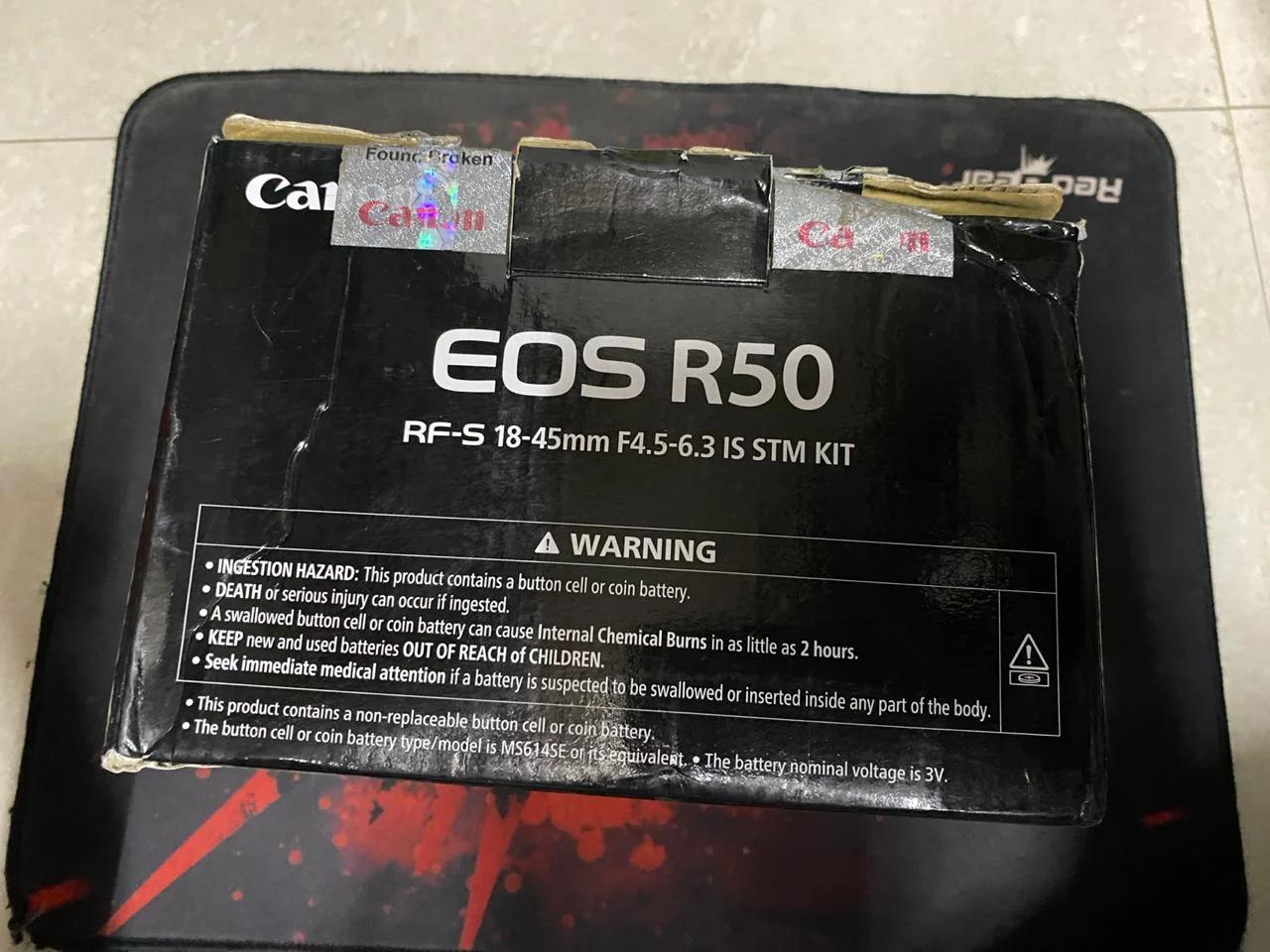 Canon EOS R50 Mirrorless Camera with RF-S18-45mm lens, photo 3