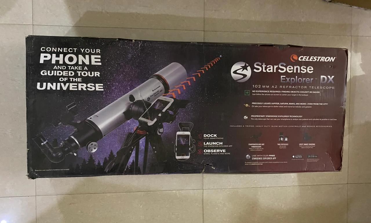 Celestron StarSense Explorer DX 102AZ refractor telescope, photo 2